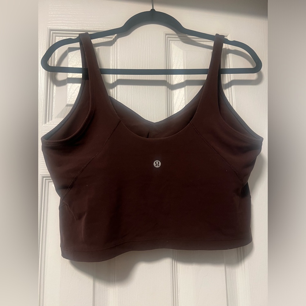 Lululemon French Press Align Tank SIZE 12 NO PADS